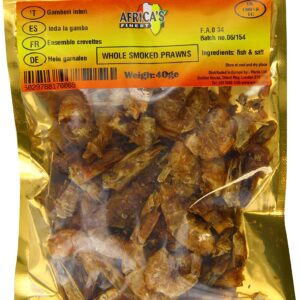 AF WHOLE SMOKED PRAWNS 40G