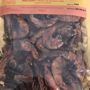AS WHOLE PRAWNS 40G