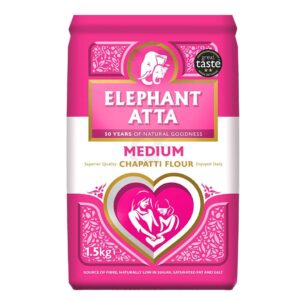 ELEPHANT ATTA MED FLOUR 1.5KG