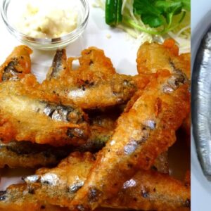 FRIED FISH SPRAT SHRIMPS