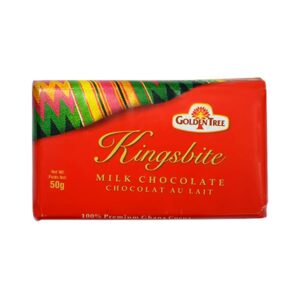 GT KINGSBITE MILK CHOC 50G