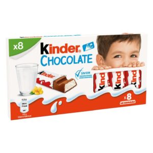 KINDER CHOCOLATE x8