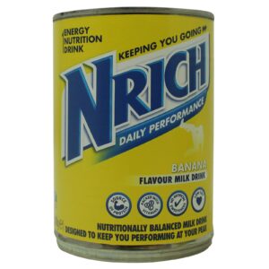 NRICH BANANA FLAVOUR 370ML