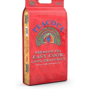 PEACOCK EASYCOOK RICE 20KG