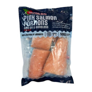 PINK SALMON PORTION IQF 500G