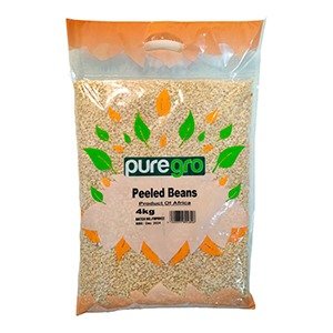 PUREGRO PEELED BEANS 4KG