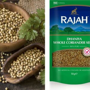 RAJAH WHOLE CORIANDER SEED 500G