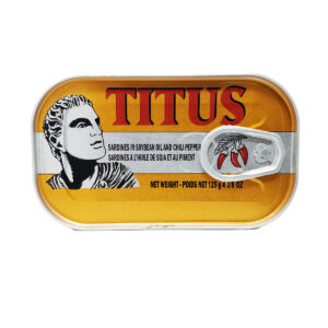 TITUS SARDIN PEPP 125G
