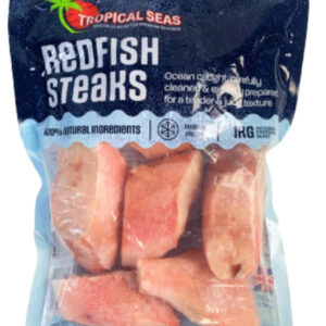 TROP SEAS REDFISH STEAKS 1KG