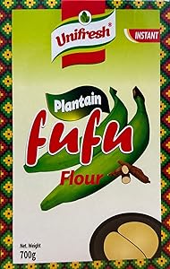 UNIFRESH PLANTAIN FUFU FLOUR 700G