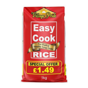 VP EASY COOK RICE 1KG