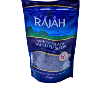 Rajah Whole Black Mustard Seeds 100G